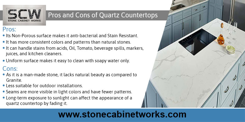 Pros and Cons of Quartz Countertops