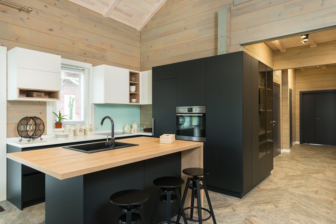 Wood countertop