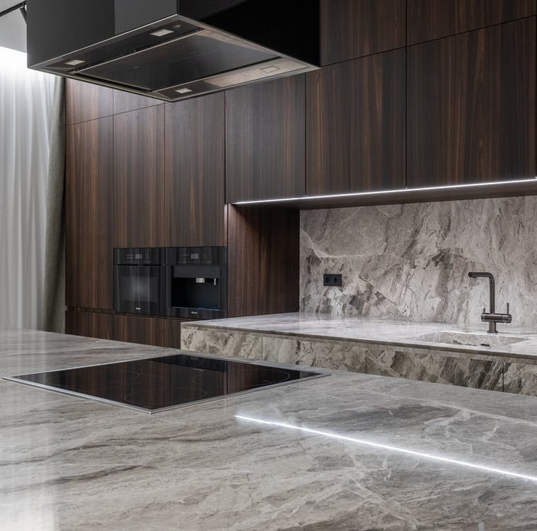 Marble countertop