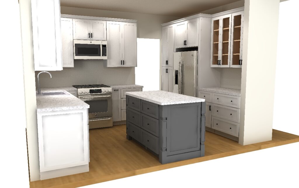 House Renovation Tips - 3d kitchen model