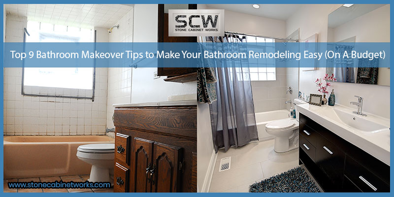 Top 9 Bathroom Makeover Tips