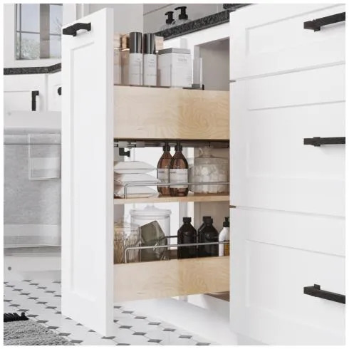 Vanity Pull-Out Pantry Bathroom organizer