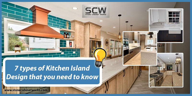 7 Types Of Kitchen Island Design